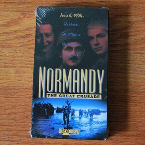 Vintage Discover Channel "Normandy the Great Crusade" VHS Tape